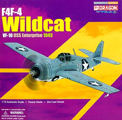 グラマン F4F-4 ワイルドキャット VF-11 ガダルカナル 1943 完成品 (ドラゴン 1/72 ウォーバーズシリーズ （レシプロ） No.50198) 商品画像