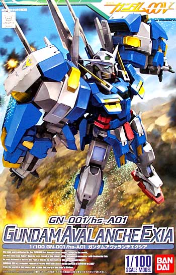 GN-001/hs-A01 ガンダム アヴァランチエクシア プラモデル (バンダイ 1/100 機動戦士ガンダム 00 （ダブルオー） No.009) 商品画像