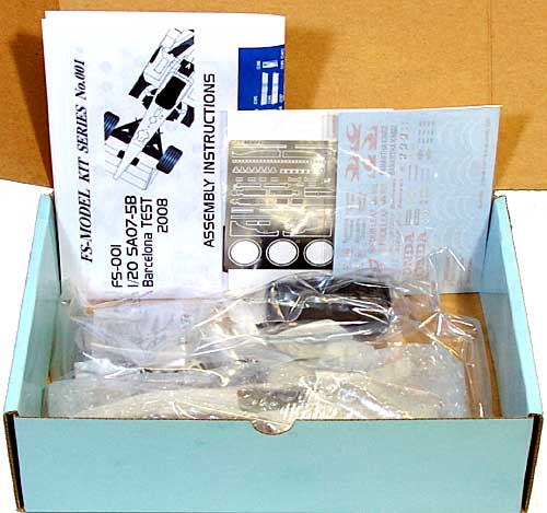 スーパーアグリ SA07-5B バルセロナテスト 2007 レジン (FS-MODEL 1/20 スタンダード レジンキット No.FS001) 商品画像