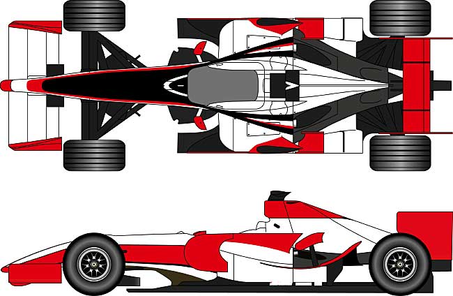 スーパーアグリ SA08 オーストラリアGP 2008 レジン (FS-MODEL 1/20 スタンダード レジンキット No.FS002) 商品画像_1