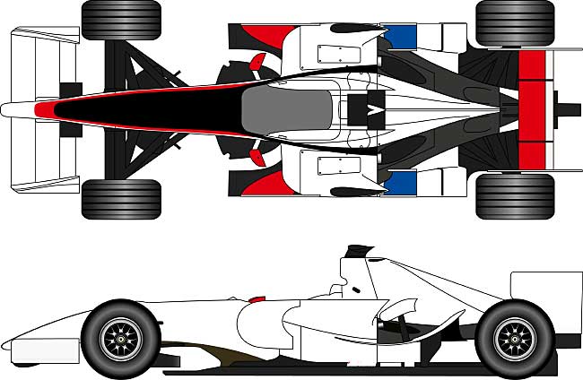 スーパーアグリ SA08 スペインGP 2008 レジン (FS-MODEL 1/20 スタンダード レジンキット No.FS003) 商品画像_1