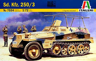 Sd.Kfz.250/3 グライフ プラモデル (イタレリ 1/72 ミリタリーシリーズ No.7034) 商品画像