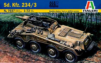 Sd.Kfz.234/3 プラモデル (イタレリ 1/72 ミリタリーシリーズ No.7037) 商品画像