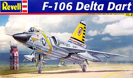 F-106 デルタダート プラモデル (レベル 1/48 飛行機モデル No.05847) 商品画像