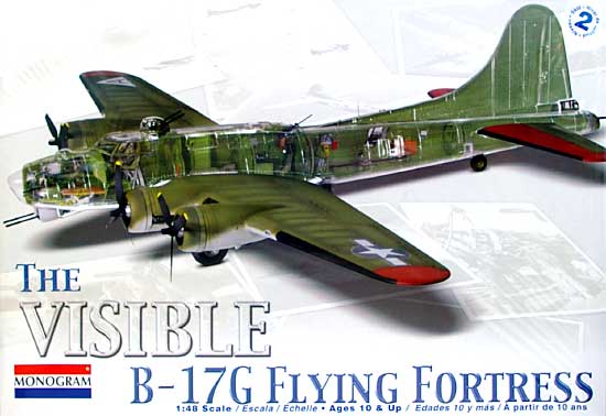 ビジブル B-17G フライングフォートレス プラモデル (モノグラム 1/48 飛行機モデル No.85-5614) 商品画像
