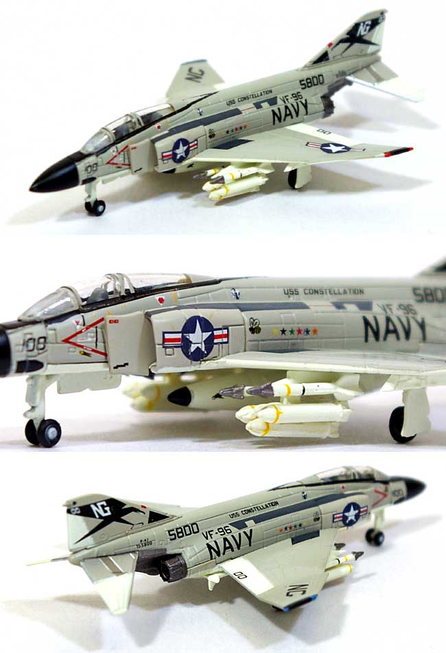 F-4J ファントム 2 アメリカ海軍 VF-96 ファイティング・ファルコンズ ショータイム100 完成品 (ヘルパ herpa Wings （ヘルパ ウイングス） No.552257) 商品画像_1