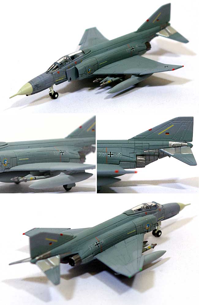 F-4F ファントム 2 ドイツ空軍 第74戦闘航空団 メルダース 完成品 (ヘルパ herpa Wings （ヘルパ ウイングス） No.552271) 商品画像_1