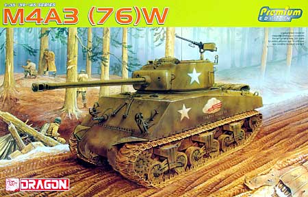 M4A3(76）W VVSS シャーマン プラモデル (ドラゴン 1/35 