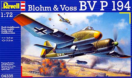 ブローム & フォス BV P194 プラモデル (レベル 1/72 飛行機 No.04335) 商品画像