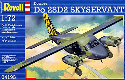 ドルニエ Do-28 D2 スカイサーバント プラモデル (レベル 1/72 飛行機 No.04193) 商品画像