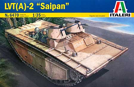 LVT(A）-2 サイパン プラモデル (イタレリ 1/35 ミリタリーシリーズ No.6470) 商品画像