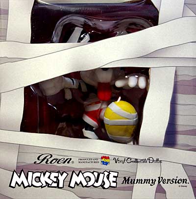 ミッキーマウス (マミーミッキー MUMMY MICKEY） フィギュア (メディコム・トイ Vinyl Collectible Dolls No.121) 商品画像