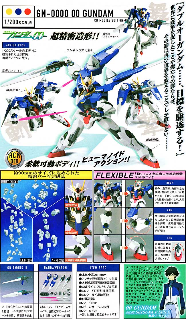 GN-0000 ダブルオーガンダム　 フィギュア (バンダイ ハイコンプリートモデル プロ （HCM Pro） No.060-00) 商品画像_1