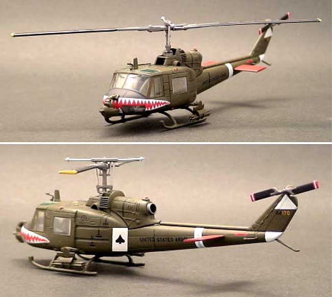 UH-1C ヒューイ アメリカ軍 エース・オブ・スペード 完成品 (ホビーマスター 1/72 エアパワー シリーズ （ヘリコプター） No.HT1004) 商品画像_2