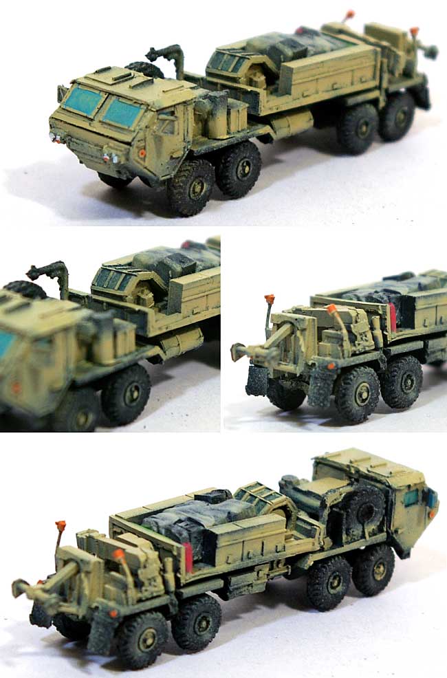 M984A1 回収車 レジン (紙でコロコロ 1/144 ミニミニタリーフィギュア No.071) 商品画像_2