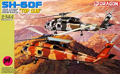 SH-60F オーシャンホーク NSAWC トップガン (2機セット) プラモデル (ドラゴン 1/144 ウォーバーズ （プラキット） No.4612) 商品画像