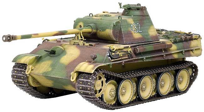 ドイツ軍 パンターG型 後期型 ツィメリットコーティング SS第9装甲師団 ホーエンシュタウフェン ノルマンディ1944    　 完成品 (サイバーホビー 1/35 塗装済完成品 No.61015) 商品画像_1
