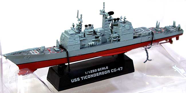 USS タイコンデロガ (CG-47) 完成品 (イージーモデル 1/1250 シーパワー シリーズ No.37401) 商品画像_1