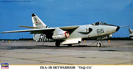 EKA-3B スカイウォーリア 第131戦術電子戦飛行隊 プラモデル (ハセガワ 1/72 飛行機 限定生産 No.00924) 商品画像