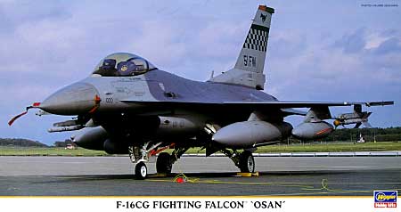 F-16CG ファイティングファルコン オーサン プラモデル (ハセガワ 1/48 飛行機 限定生産 No.09826) 商品画像