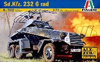 イタレリ 1/72 ミリタリーシリーズ Sd.Kfz.232 6輪装甲車