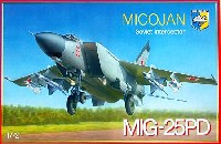 コンドル 1/72 航空機モデル ミグ MiG-25PD フォックスバッド戦術偵察機