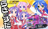 アオシマ 痛車シリーズ らき☆すた 痛ダンプ (日野プロフィア ダンプ)