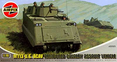 M113 U.S ACAV プラモデル (エアフィックス 1/76 AFV No.02323) 商品画像
