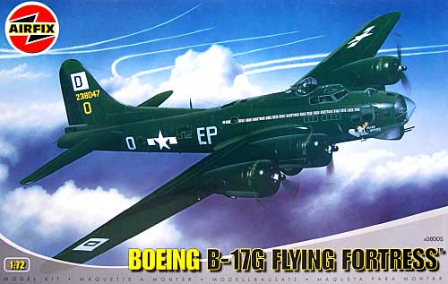 ボーイング B-17G フライングフォートレス プラモデル (エアフィックス 1/72 ミリタリーエアクラフト No.08005) 商品画像