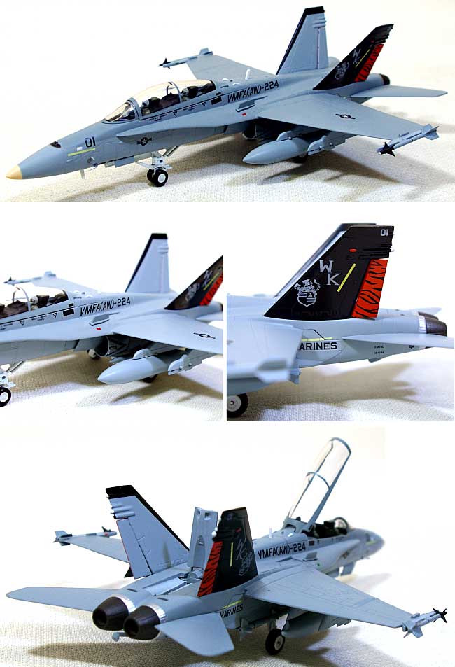 Ｆ/A-18D ホーネット VMFA(AW)-244 ザ ファイティング ベンガルズ 完成品 (ウイッティ・ウイングス 1/72 スカイ ガーディアン シリーズ （現用機） No.74133) 商品画像_1