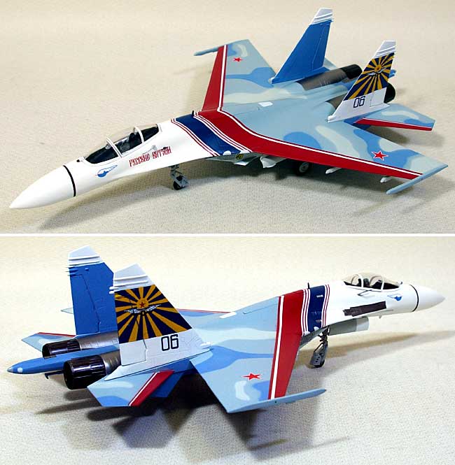 Su-27 フランカー ロシアンナイツ ディスプレイチーム 完成品 (ウイッティ・ウイングス 1/72 スカイ ガーディアン シリーズ （現用機） No.74266) 商品画像_1