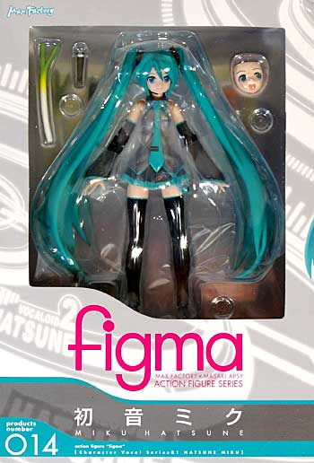 初音ミク (キャラクター・ボーカル・シリーズ01) フィギュア (マックスファクトリー figma （フィグマ） No.014) 商品画像