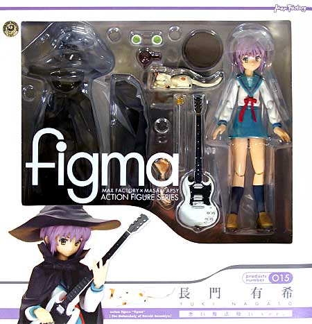 長門有希 悪い魔法使いver. (涼宮ハルヒの憂鬱) フィギュア (マックスファクトリー figma （フィグマ） No.015) 商品画像