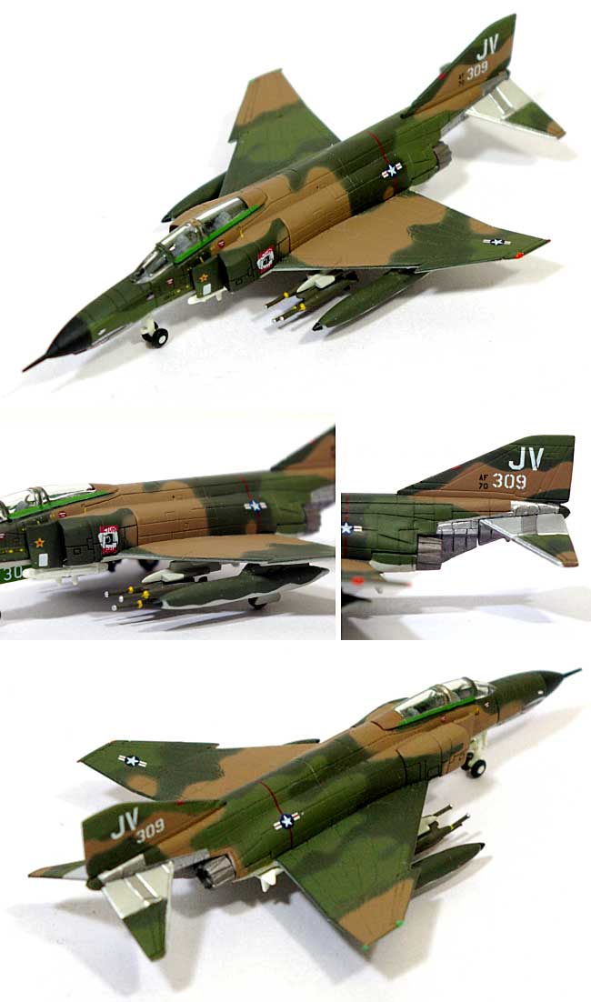 F-4E ファントム 2 アメリカ空軍 第88戦術戦闘航空団 第469戦術戦闘航空隊 エル・トロ・ブラボー 1970年4月 完成品 (ヘルパ herpa Wings （ヘルパ ウイングス） No.552288) 商品画像_1