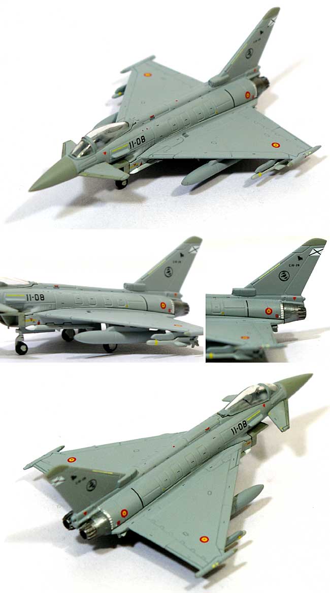 ユーロファイター C.16 タイフーン スペイン空軍 完成品 (ヘルパ herpa Wings （ヘルパ ウイングス） No.552295) 商品画像_1