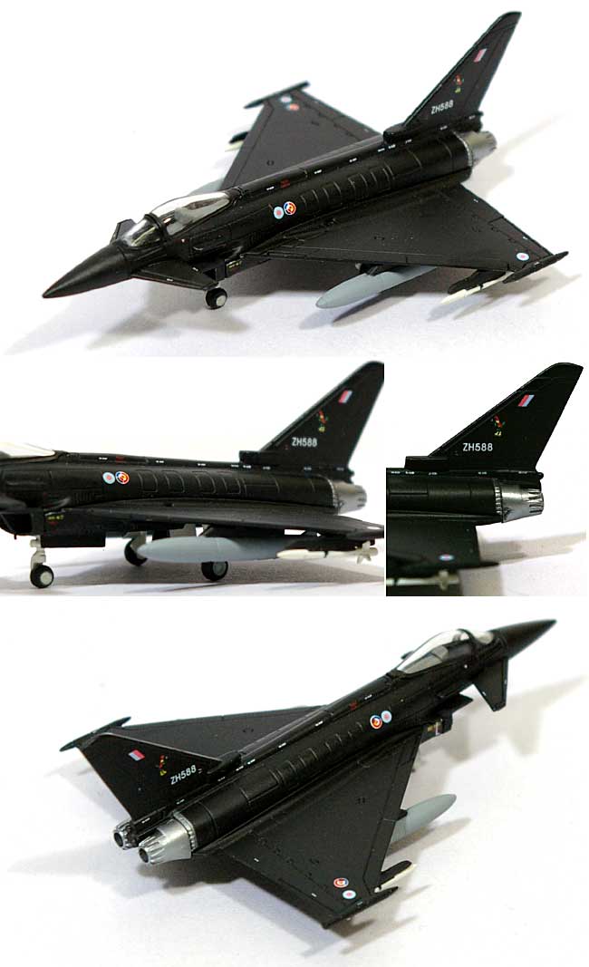 ユーロファイター F.2 タイフーン イギリス空軍 第43飛行隊 テスト機 1998年 完成品 (ヘルパ herpa Wings （ヘルパ ウイングス） No.552325) 商品画像_1