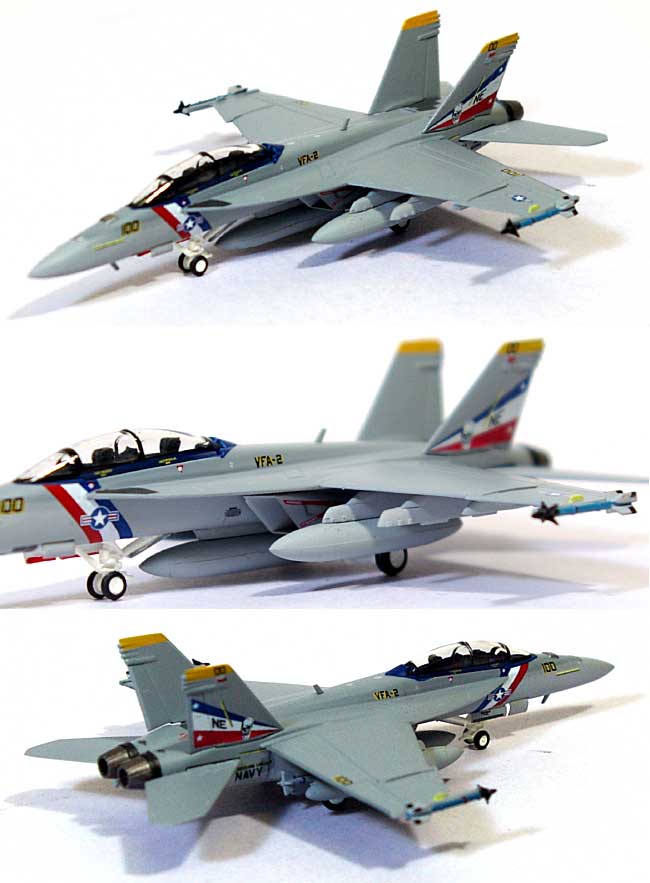 F/A-18F スーパーホーネット アメリカ海軍 VFA-2 バウンティハンターズ  CAGバード NE100 2007年 完成品 (ホーガンウイングス M-SERIES No.6184) 商品画像_1