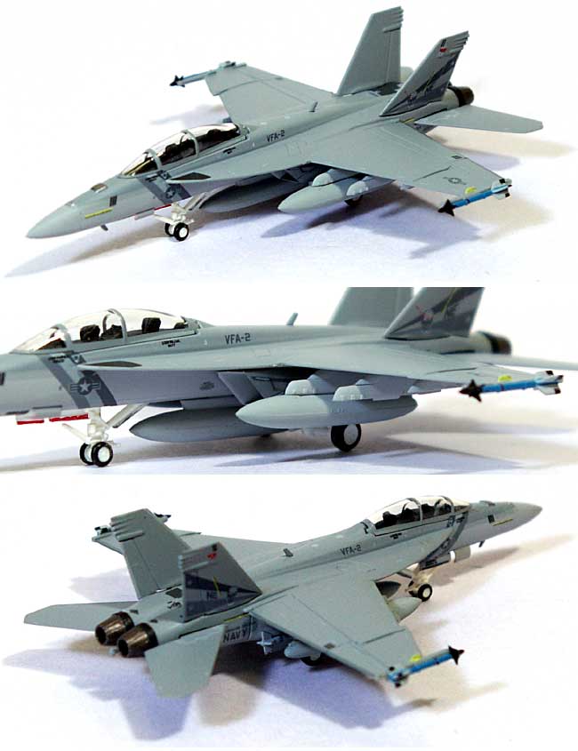 F/A-18F スーパーホーネット アメリカ海軍 VFA-2 バウンティハンターズ NE111 2007年 (ロービジ) 完成品 (ホーガンウイングス M-SERIES No.6191) 商品画像_1