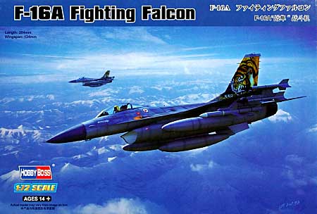 F-16A ファイティングファルコン プラモデル (ホビーボス 1/72 エアクラフト プラモデル No.80272) 商品画像