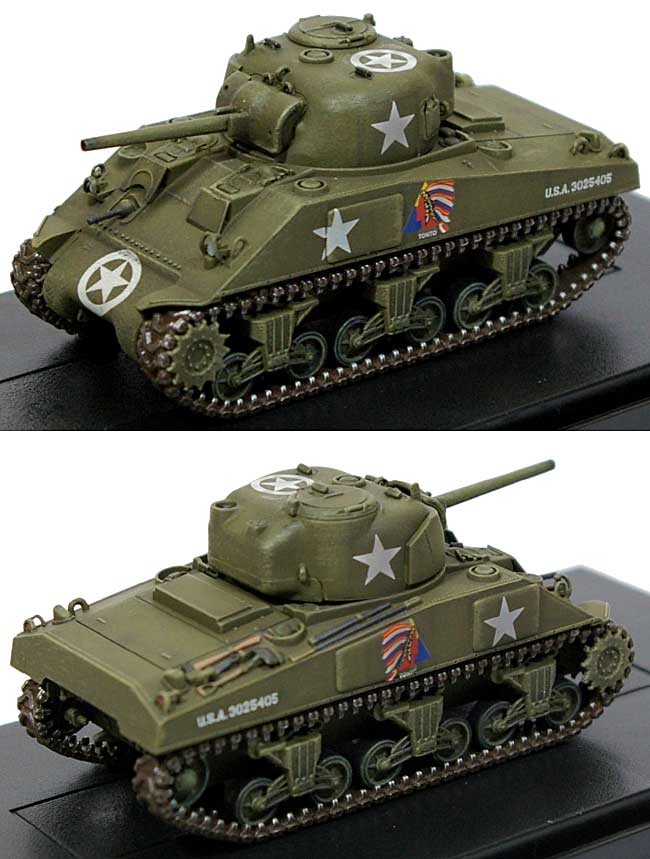 M4 シャーマン 第4機甲師団 第37戦車大隊 フランス 1944 完成品 (ドラゴン 1/72 ドラゴンアーマーシリーズ No.60370) 商品画像_1