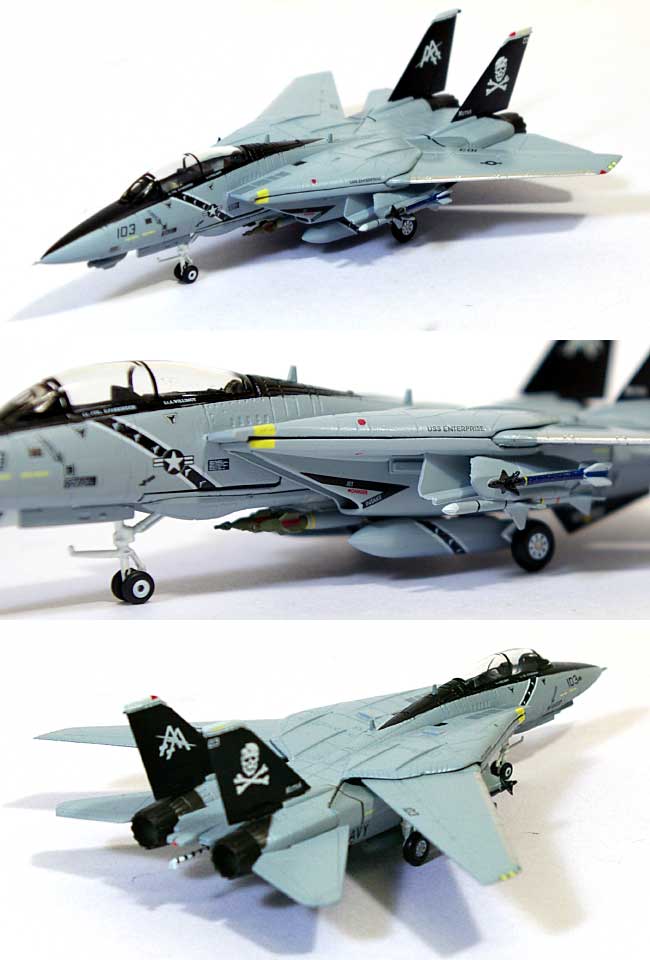 F-14B トムキャット VF-103 ジョリー・ロジャース 完成品 (ダロン ウイングド ファイターズ No.CS10001) 商品画像_1