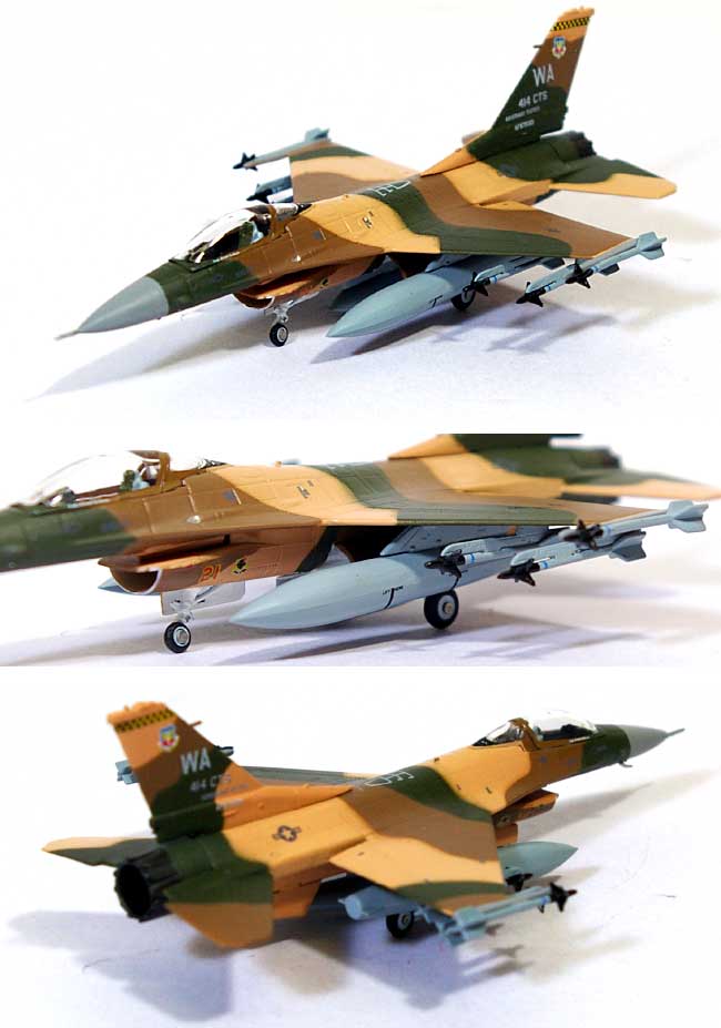 F-16C ファイティング ファルコン USAF ネリス AFB グリーン迷彩 完成品 (ダロン ウイングド ファイターズ No.CS10004) 商品画像_1