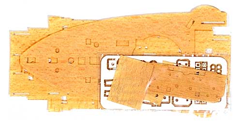 戦艦 三笠用 木製甲板セット (1/350スケール・ハセガワ用) 木製甲板シート (新撰組 マイスタークロニクル パーツ No.MCP020) 商品画像_1