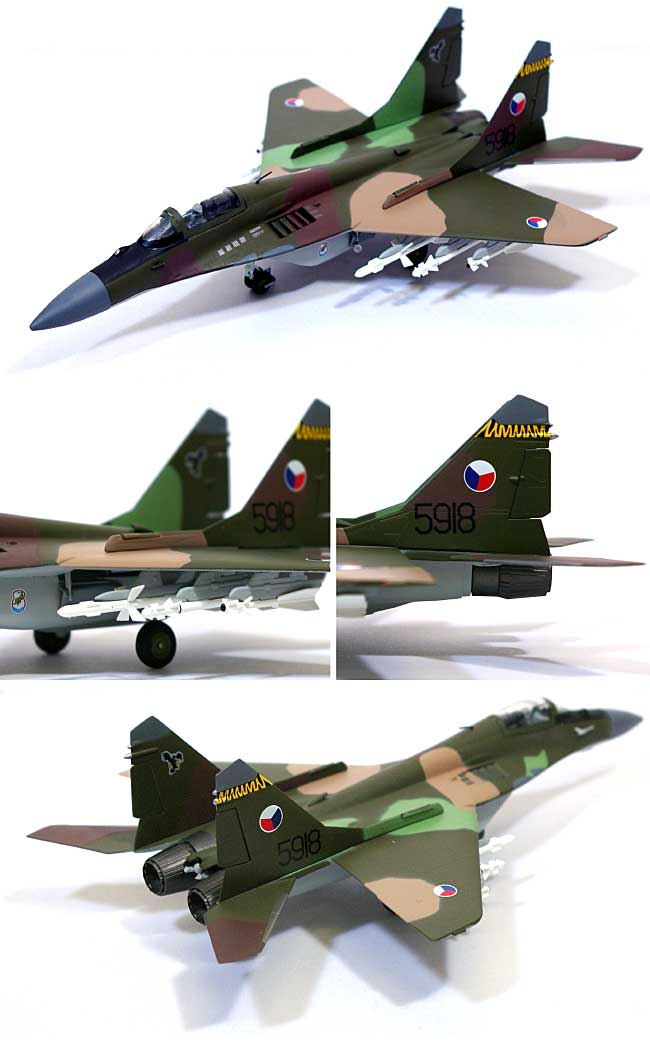 Mig-29 ファルクラム 9-12A 5918 チェコスロバキア ジャテツ空軍基地 1992年 完成品 (ウイッティ・ウイングス 1/72 スカイ ガーディアン シリーズ （現用機） No.74653) 商品画像_1