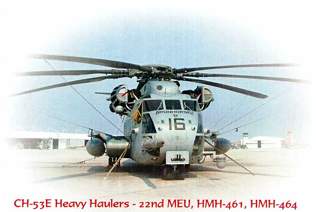 CH-53E スーパースタリオン ヘビー・ホイラーズ デカール (第22海兵隊遠征隊 HNH-461、HNH-464 資料画像入り CD-R付属) デカール (オライオンモデルズ 1/48 デカール No.48001) 商品画像_1