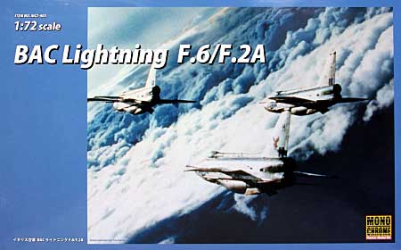BAC ライトニング F.2A/F.6 プラモデル (モノクローム 1/72 エアクラフト プラモデル No.MCT403) 商品画像