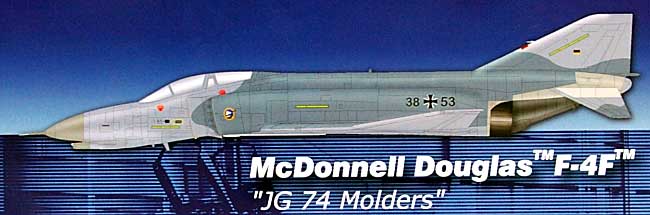 F-4F ファントム2 JG74 メルダース 完成品 (ホビーマスター 1/72 エアパワー シリーズ （ジェット） No.HA1904) 商品画像_1