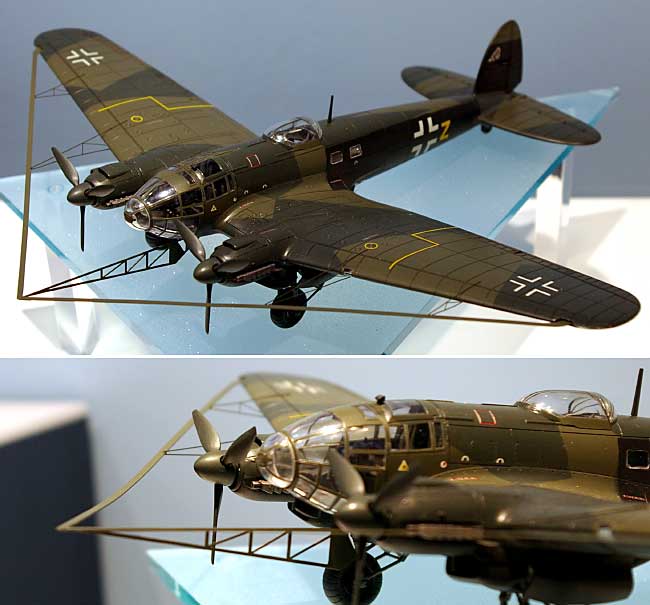 ハインケル He111H-8 w/バルーン ケーブルカッター プラモデル (ハセガワ 1/72 飛行機 限定生産 No.00929) 商品画像_2