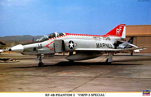 RF-4B ファントム 2 VMFP-3 スペシャル プラモデル (ハセガワ 1/48 飛行機 限定生産 No.09839) 商品画像