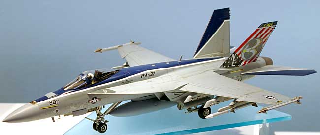 F/A-18E スーパーホーネット VFA-137 ケストレルズ プラモデル (ハセガワ 1/48 飛行機 限定生産 No.09842) 商品画像_1